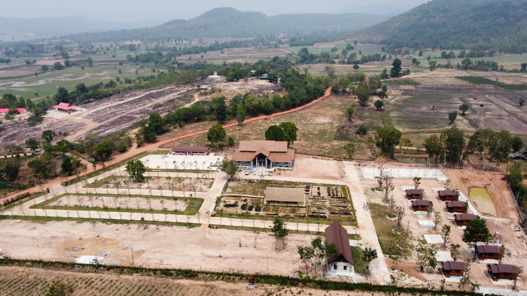 ผังวัดและภูมิทัศน์